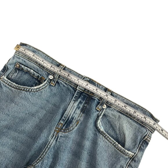 BDG  Light Wash Flare Jeans Size 28 Boho‎ Western Bell Bottom Cowgirl Rodeo - Picture 8 of 13